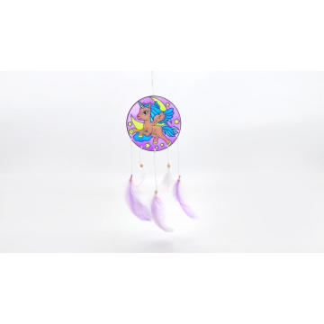 DIY funny crystal suncatcher in drawing toys kit